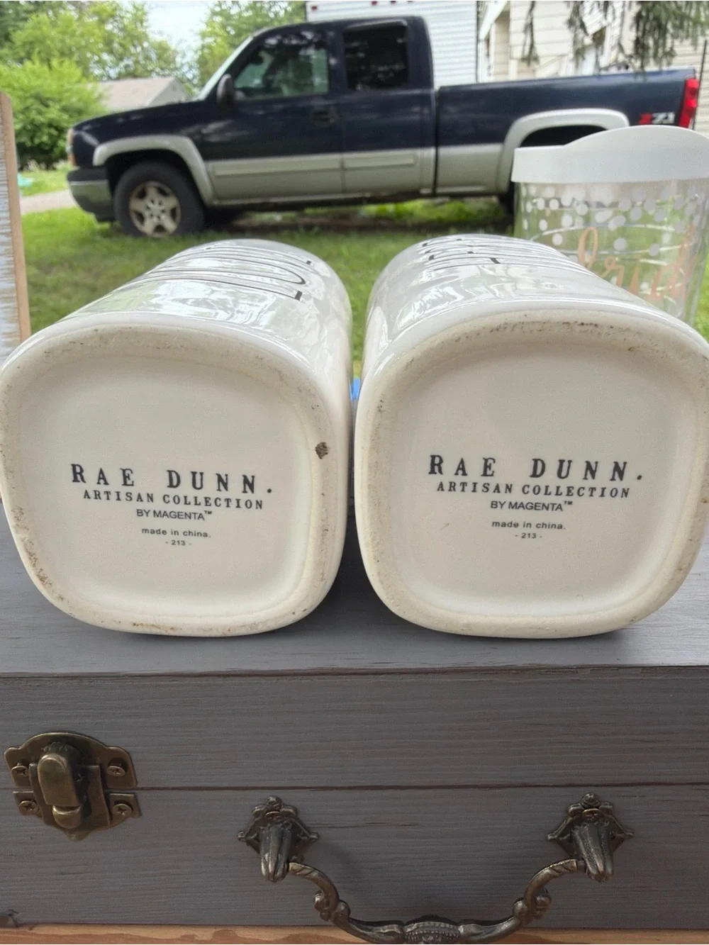 Rae Dunn rustic farmhouse